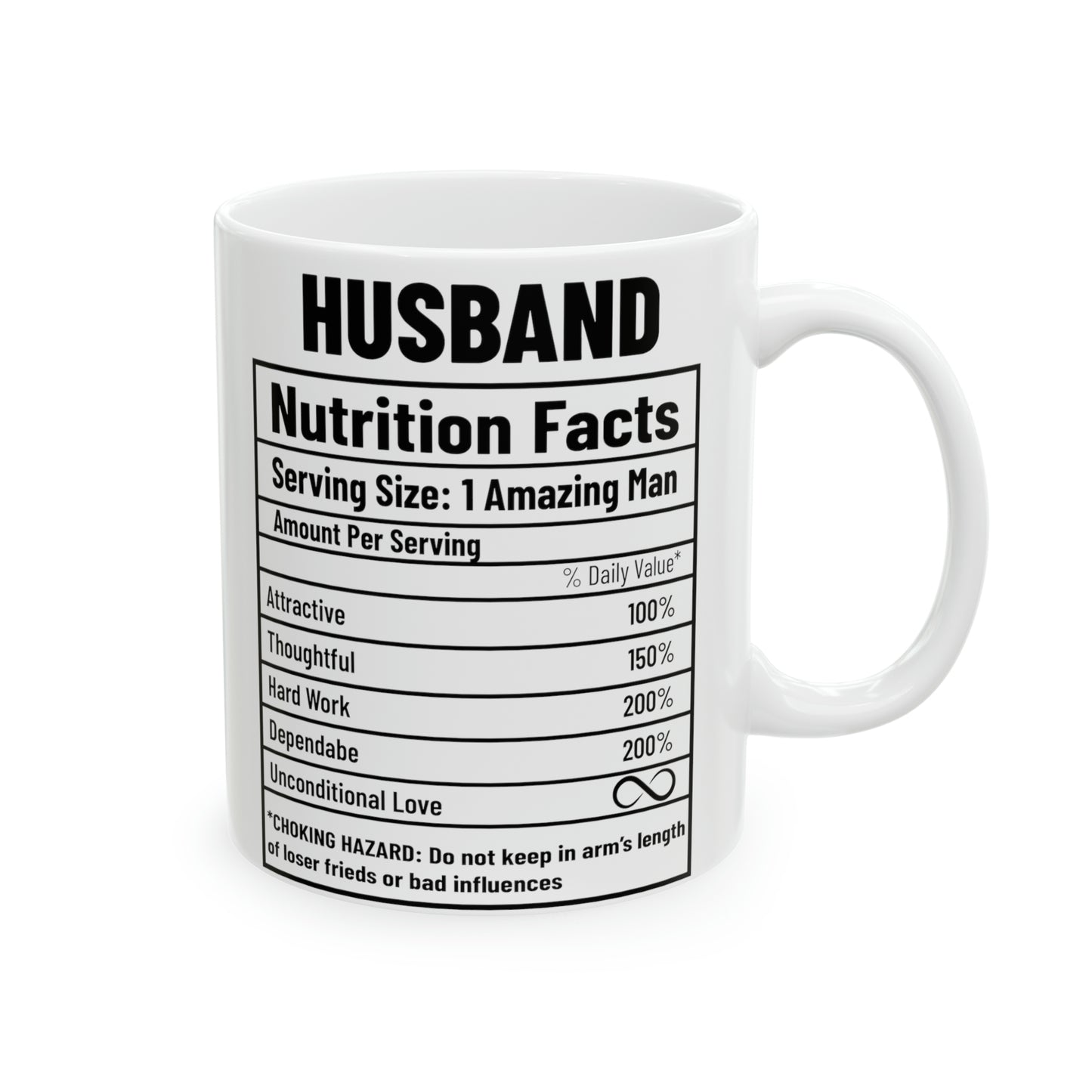 For Husband | Ceramic Mug, 11oz