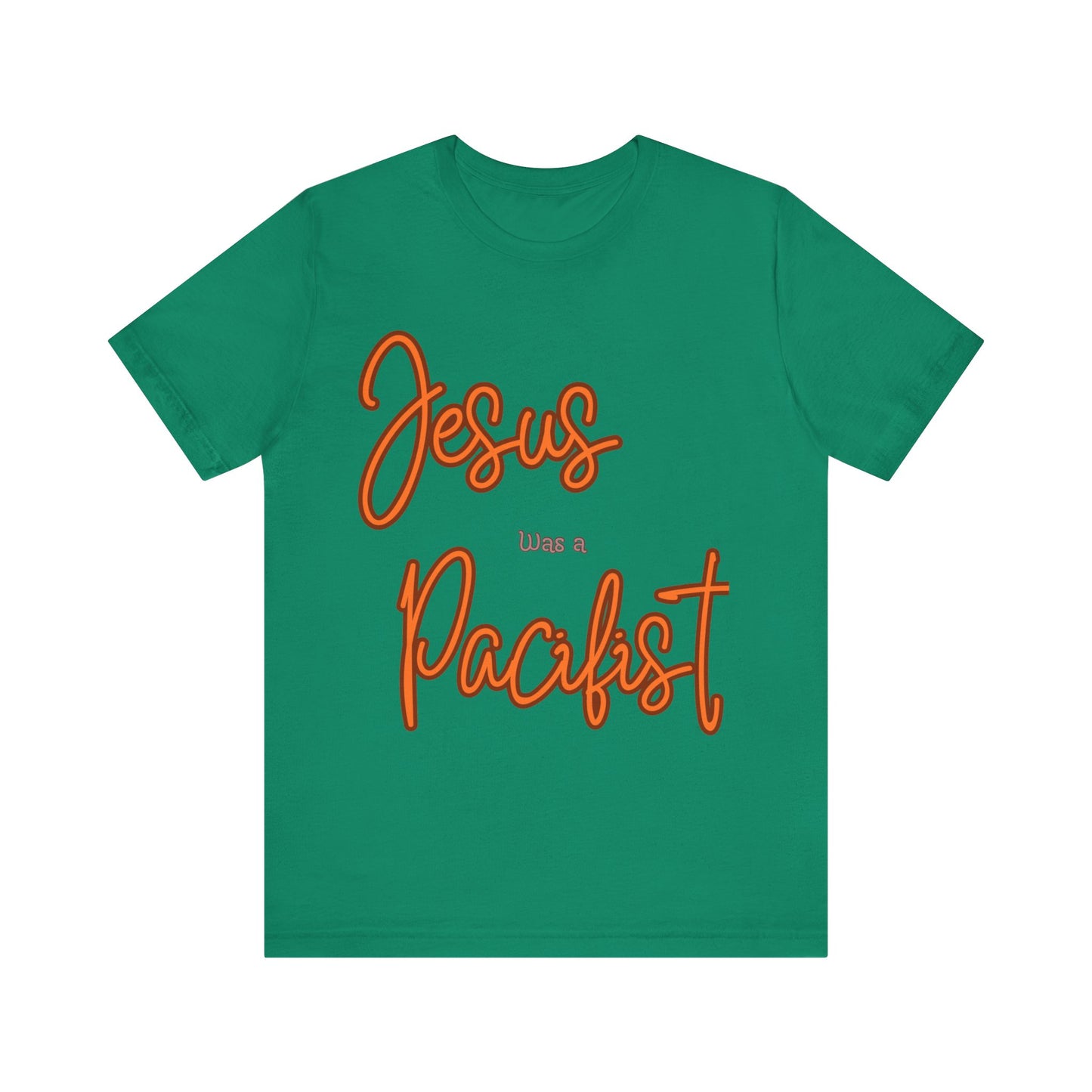 Jesus was a Pacifist Unisex Jersey Short Sleeve Tee